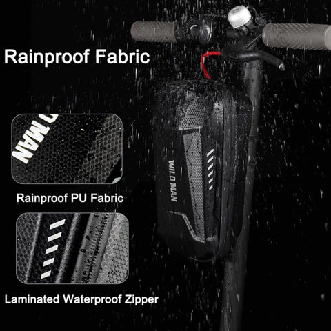 WILD MAN  ES8X Electric Scooter Bicycle Fast Disassembly Hanging Bag EVA Hard Shell Bag, Fast Disassembly 2L, Fast Disassembly 3L, Fast Disassembly 4L