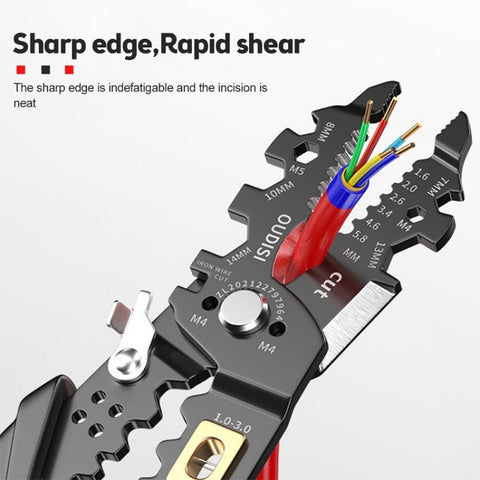 25 In 1 Electrician Multipurpose Wire Stripper, 25 in 1