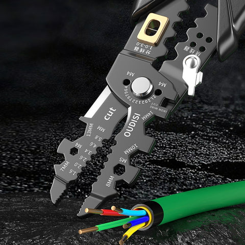 25 In 1 Electrician Multipurpose Wire Stripper, 25 in 1