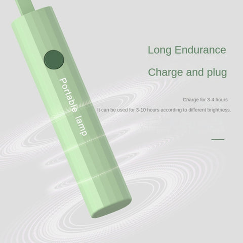 Folding Flashlight Desk Lamp USB Charging Student Dorm Night Light