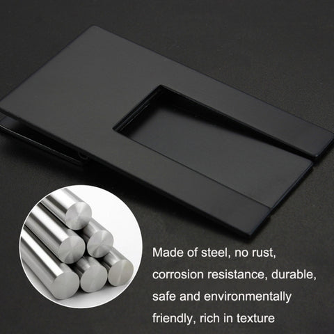 2pcs Stainless Steel Cigar Holder Portable Folding Cigarette Holder, Cigarette Holder Black