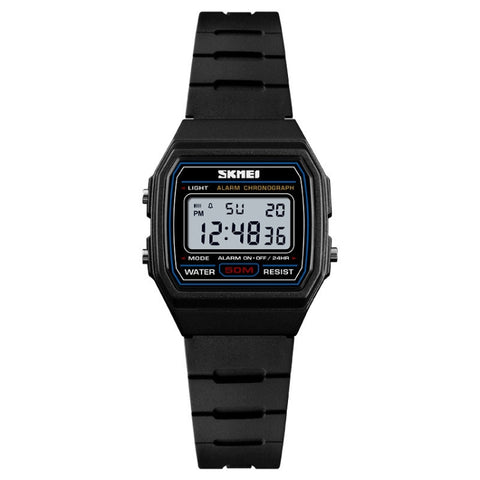 SKMEI 1460 Children Luminous Multifunctional Waterproof Thin Sports Watch