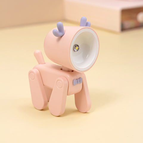 Rechargeable DIY Cartoon Night Light Desktop Ornament Mini Table Lamp