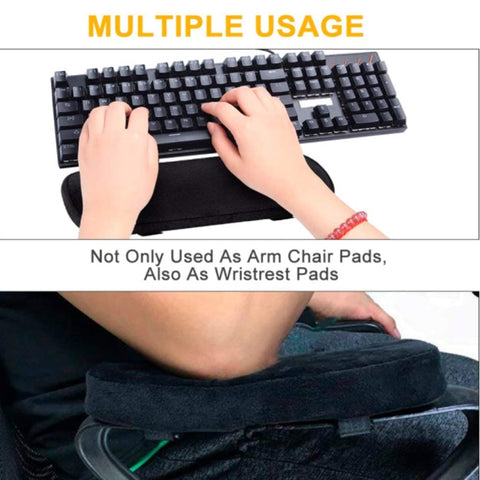 Chair Armrest Pads Arm Rest Covers For Office Chair Removable And Washable Armrest Cushion