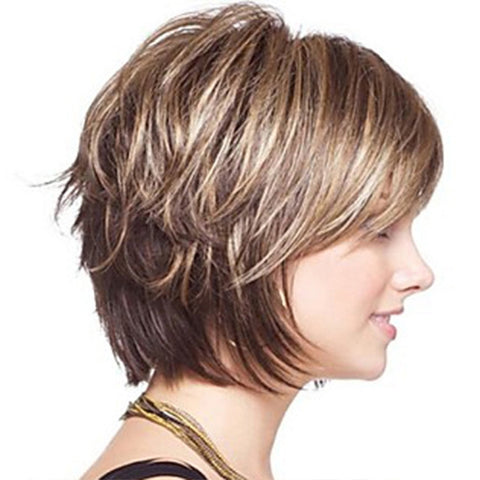 Women High Temperature Silk Curly Short Hair Wig, Wig-020, Wig-381, Wig-401