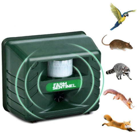 SK131 Garden Outdoor Ultrasonic Rat Repeller Snake Repelle Farm Animal Driving Device