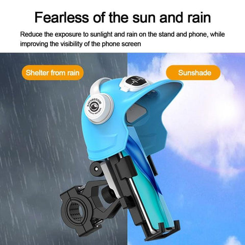 Small Helmet Sunscreen Phone Stand Bracket Motorcycle Mobile Phone Holder,Spec:, Handlebar White, Rearview Mirror Blue, Rearview Mirror White, Blue Helmet, White Helmet, Handlebar Black, Handlebar Yellow, Rearview Mirror Black, Rearview Mirror Yellow