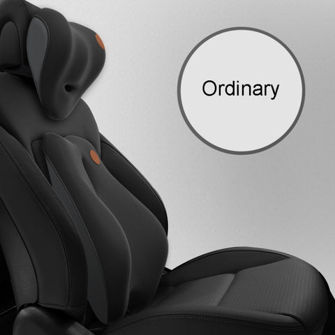 SR-21 Car Lumbar Cushion Headrest Seat Memory Foam Accessories, Style:, Ordinary Headrest (Black), Ordinary Headrest (Gray), Ordinary Headrest (Brown), Massage Headrest (Black), Massage Headrest (Gray), Massage Headrest (Brown)                         ...