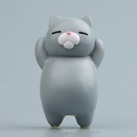 Cartoon Cat Fridge Magnet Resin Ornament Ornament, With Magnetic Sticker, Without Magnetic Sticker