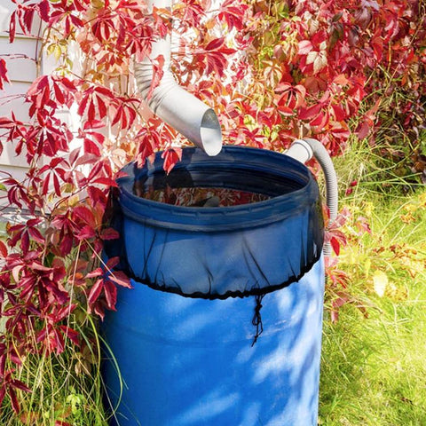 Bucket Insect Screen Cover Outdoor Garden Screen Protector Leaf Filter Cover, 95cm
