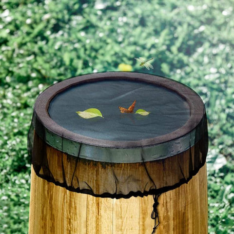 Bucket Insect Screen Cover Outdoor Garden Screen Protector Leaf Filter Cover, 95cm