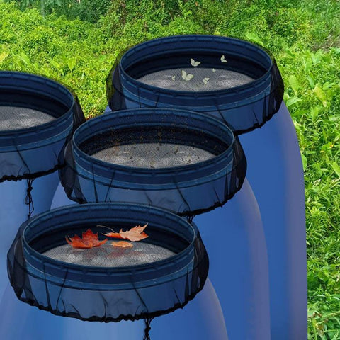 Bucket Insect Screen Cover Outdoor Garden Screen Protector Leaf Filter Cover, 95cm