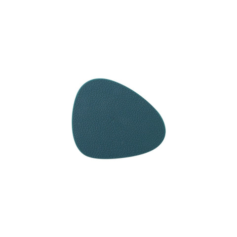 10pcs Teardrop-Shaped Silicone Table Insulation Mat Leather Textured Kitchen Cup And Pot Mat, Coaster(Green), Coaster(Blue), Coaster(Gray), Coaster(Red), Coaster(Pink)