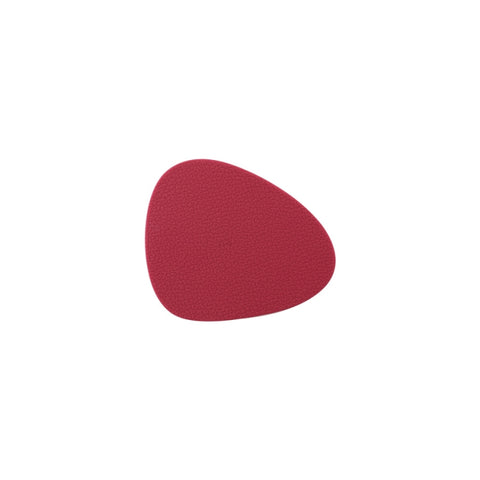 10pcs Teardrop-Shaped Silicone Table Insulation Mat Leather Textured Kitchen Cup And Pot Mat, Coaster(Green), Coaster(Blue), Coaster(Gray), Coaster(Red), Coaster(Pink)