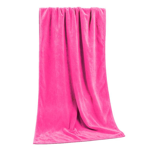 Nano Thickened Large Bath Towel Hairdresser Beauty Salon Adult With Soft Absorbent Towel, 25x25cm, 30x30cm, 30x60cm, 30x70cm, 35x75cm, 70x140cm, 80x180cm