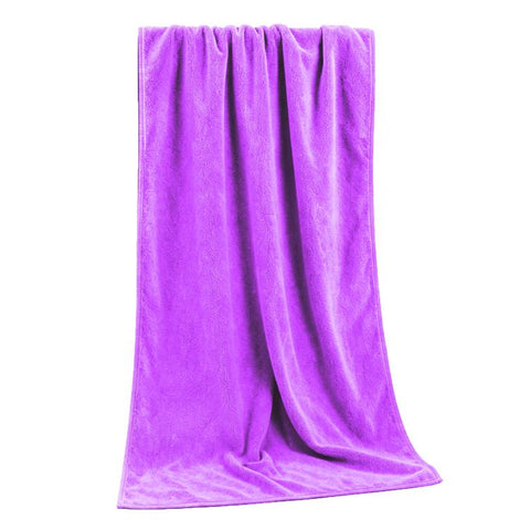 Nano Thickened Large Bath Towel Hairdresser Beauty Salon Adult With Soft Absorbent Towel, 25x25cm, 30x30cm, 30x60cm, 30x70cm, 35x75cm, 70x140cm, 80x180cm