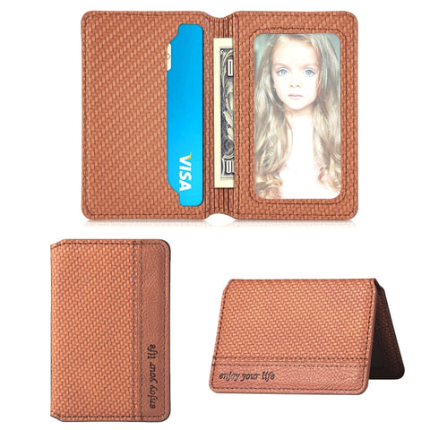 Multifunctional Mobile Phone Back Sticker Card Bag with Bracket Function