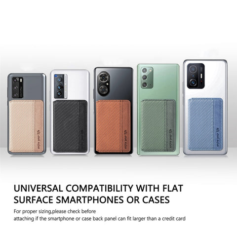 Multifunctional Mobile Phone Back Sticker Card Bag with Bracket Function