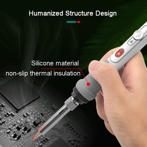 100W 220V High-power Electric Soldering Iron Adjustable Temperature Soldering Tool CN Plug, 1pc, 2pcs Set 1, 2pcs Set 2, 4pcs Set