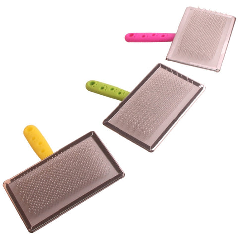 BG-W1347 Pet Hair Removal Massage Comb Dog Cleaning Tools, Random Color Delivery, S, M, L, XL