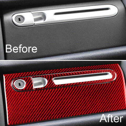 For 2011-2015 Benz Smart Fortwo Left-hand Drive 3pcs /Set Glove Box Sticker, Left-hand Drive