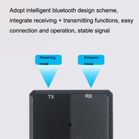3 In 1 Bluetooth 5.0 Adapter TV Computer Wireless Audio Receiving Transmitter, ZF-360