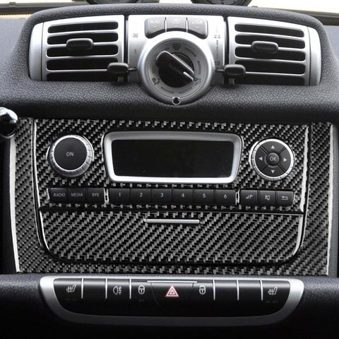 For 2011-2015 Mercedes-Benz Smart 3pcs /Set CD Panel Stickers