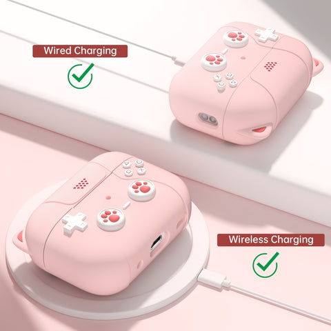 For AirPods 3 Earphone Silicone Protective Case Cat Claw Cover, For AirPods 3