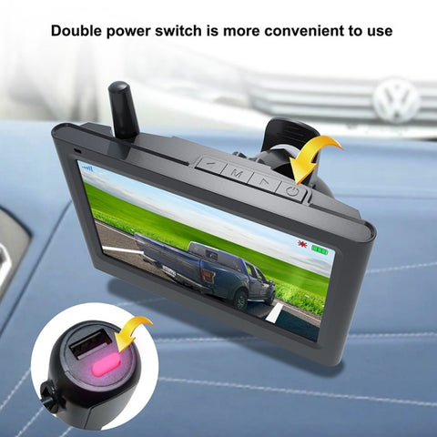 Solar HD Wireless Integrated License Plate Frame Display Camera, BC01