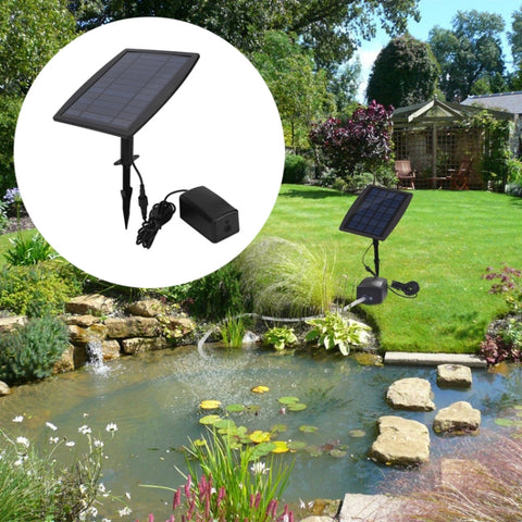 Plug-in Solar Aeration Pump Power Storage Aquarium Oxygen Pump, Solar Aeration Pump