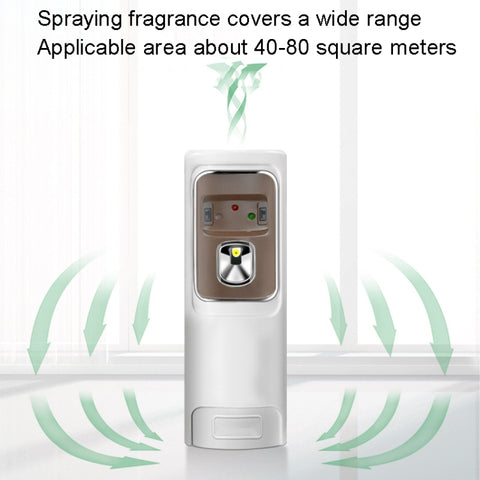 Automatic Light Sensor Spraying Machine Toilet Timed Fragrant Machine, Automatic Light Sensor 4 (White)