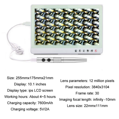5 Million Digital Electron Microscope Magnifying Dermatoscope, B008 Not Waterproof, B008 Waterproof, B008+10 inch Screen, B008 Waterproof+10 inch Screen, B008+WIFI Box (Mobile Version), B008 Waterproof+WIFI Box (Mobile Version), B008+Z001 Bracket      ...