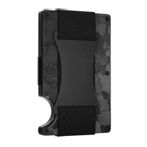 Credit Card Holder Wallets RFID Blocking Slim Metal Card Clip, Black, Grey, Royal Blue, Army Green, Dark Green, Coffee, Fluorescent Green, Carbon Fiber Pattern, Real Carbon Fiber (Light), Real Carbon Fiber (Matte), Red, Blue, Orange, Rainbow           ...