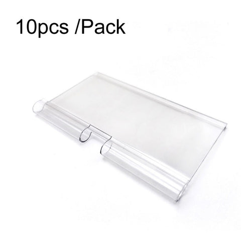 10pcs /Pack Label Strip Supermarket Display Price Sign, 40 x 60mm, 40 x 80mm, 40 x 100mm