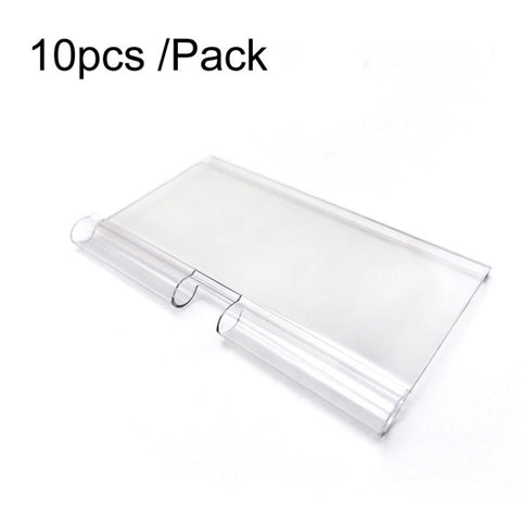 10pcs /Pack Label Strip Supermarket Display Price Sign, 40 x 60mm, 40 x 80mm, 40 x 100mm