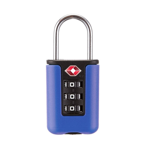 TSA Customs Code Lock Travel Luggage Lock Mini Contrast Color Design Combination Padlock