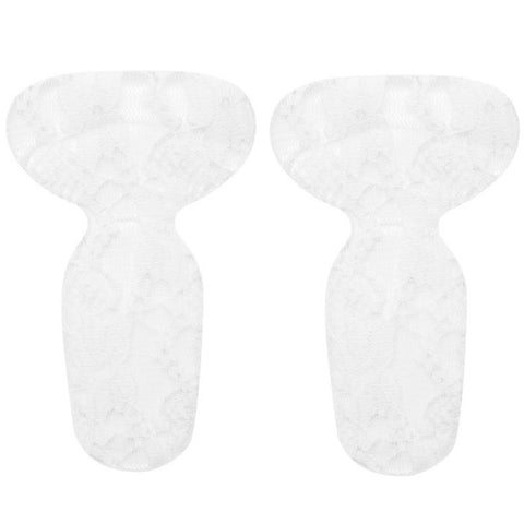 1pair 2 in 1 Half Size Forefoot Pad Anti-drop Sandal Heel Sticker