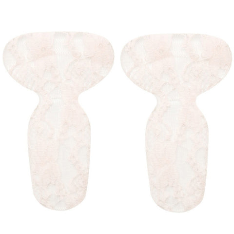 1pair 2 in 1 Half Size Forefoot Pad Anti-drop Sandal Heel Sticker