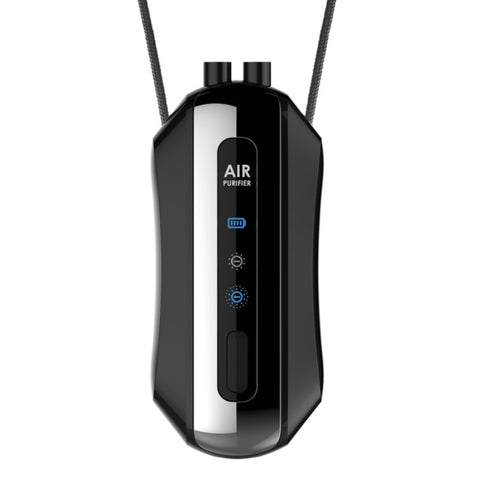 Portable Negative Ion Air Purifier Home Hanging Neck Purifier, Chain Style (White), Chain Style (Black), Rope Style (White), Rope Style (Black)