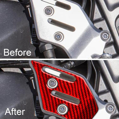 For 2021-2023 Yamaha MT-09 2pcs /Set Footpad Stickers