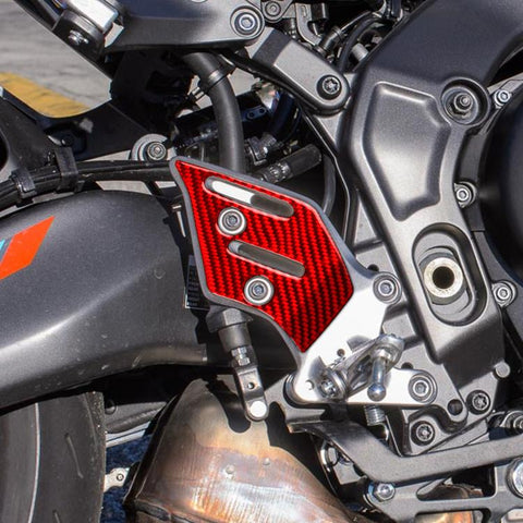For 2021-2023 Yamaha MT-09 2pcs /Set Footpad Stickers