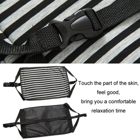 Travel Foot Rest Hammock Office Leisure Pedal, Sky Blue All-in-one, Black Split, Sky Blue Split, Blue Split, Rose Red Split, Black White Stripe All-in-one, Navy Blue All-in-one, Navy Blue Split
