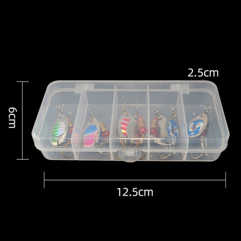 Roadrunner False Bait Sequins Lure Set, Color Random Delivery, 5pcs, 10pcs