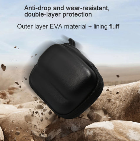For Insta360 GO 3 Mini Body Bag Portable Storage Bag With Carabiner