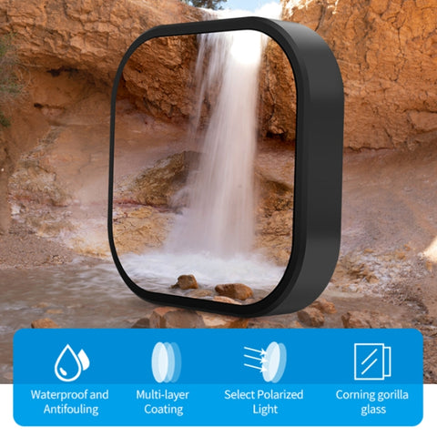 For GoPro Hero11 Black / HERO10 Black / HERO9 Black TELESIN Lens Filter, CPL, ND8/16/32, ND8/16/32+CPL