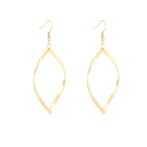 Twisted Rhombus Earrings Personality Exaggerated Earrings