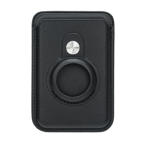 For AirTag 2nd Gen / AirTag 1st Gen Positioner Fiber Card Clip Anti-Theft Card Tracker Protection Cover, Magnetic, Paste