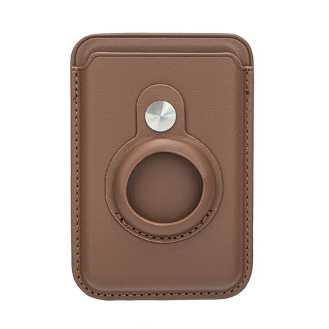 For AirTag 2nd Gen / AirTag 1st Gen Positioner Fiber Card Clip Anti-Theft Card Tracker Protection Cover, Magnetic, Paste