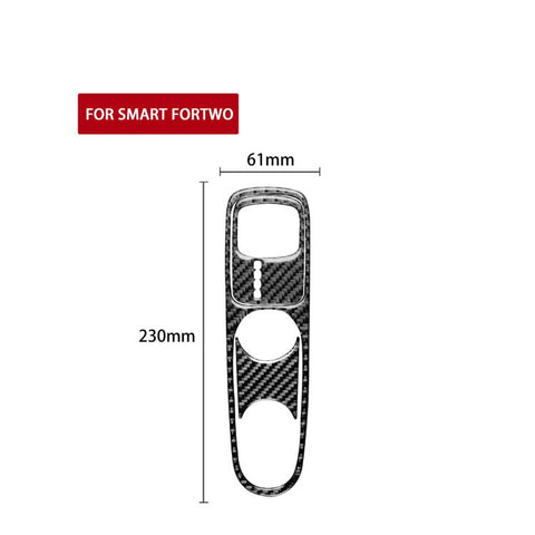For 2011-2015 Benz Smart Fortwo 3pcs /Set Left-hand Drive Type A Gearshift Sticker