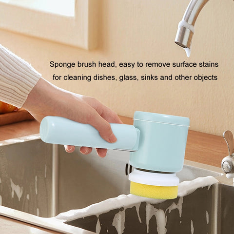 Multifunctional Handheld Wireless Folding Electric Cleaning Brush